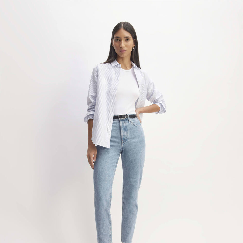 Everlane Women's '90s Cheeky® Jean in Vintage Wash Blue, Size 27